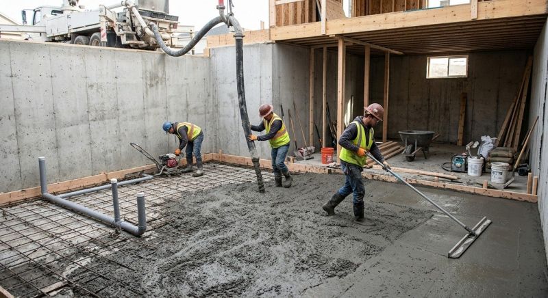 Basement Concrete Installation in Ellenton, FL
