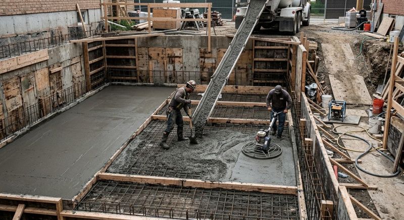 Basement Concrete Installation in Sarasota County, FL