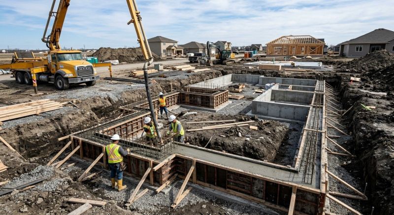 Concrete Foundation Installation in Manatee County, FL
