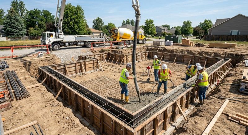 Concrete Foundation Installation in Parrish, FL