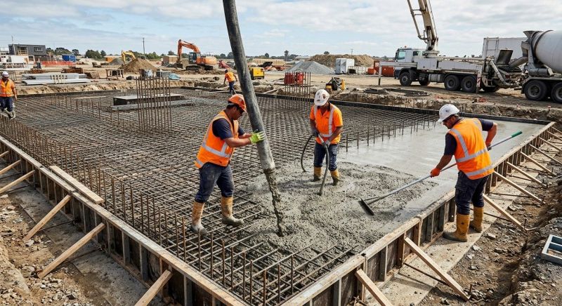 Concrete Foundation Pouring in Sarasota, FL