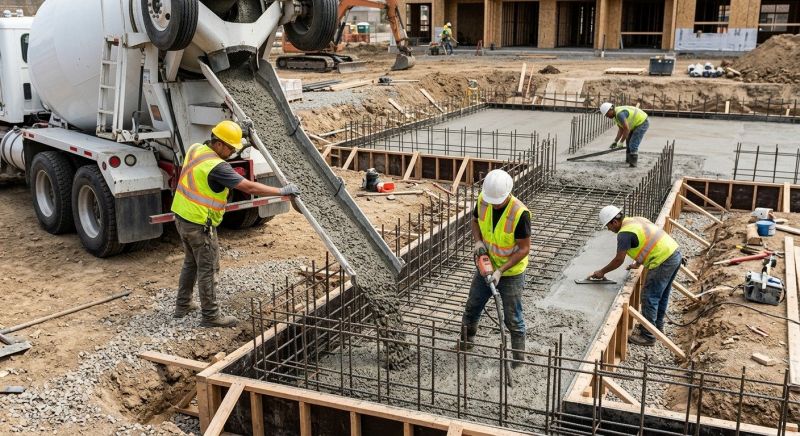 Concrete Foundation Pouring in Sarasota, FL