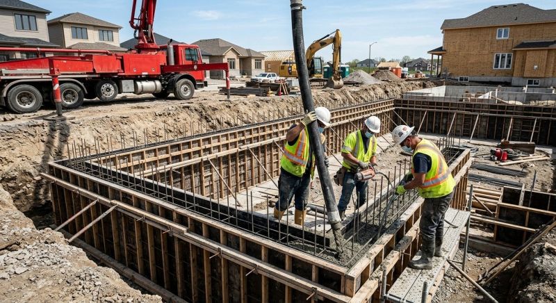 Foundation Wall Pouring in Sarasota, FL