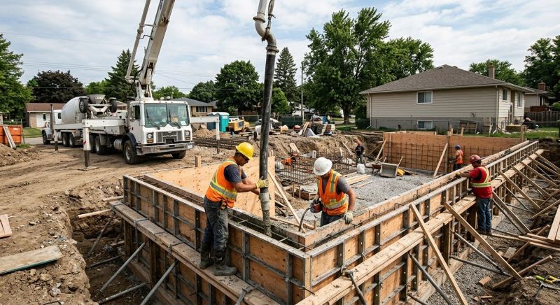 Foundation Wall Pouring in Manatee County, FL